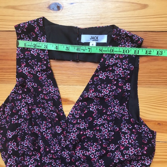 JACK by BB Dakota Floral Wrap Jumpsuit, EUC, 4 - Picture 9 of 16